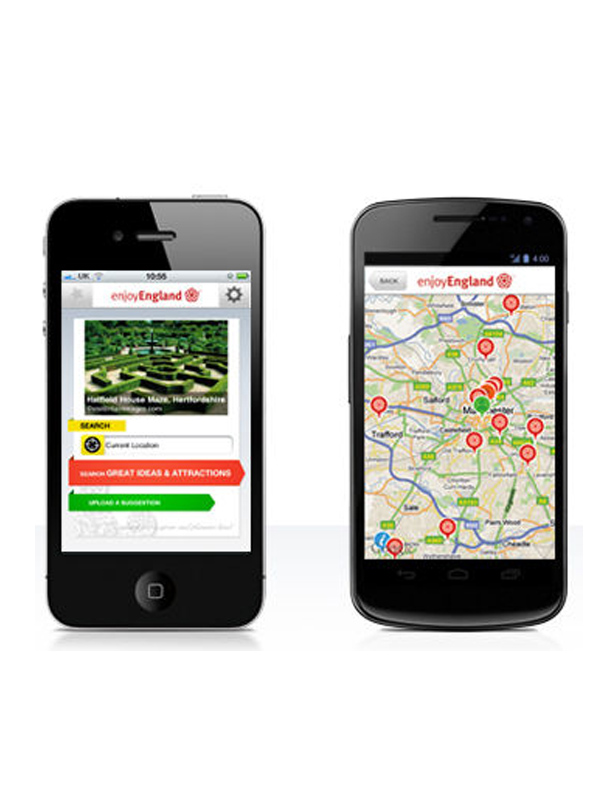 Enjoy England app Enjoy England app