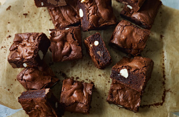 triple chocolate brownies jo wheatley
