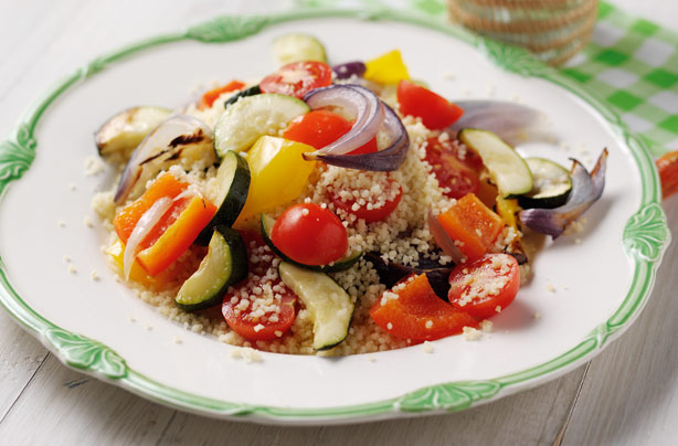 Roasted vegetable couscous recipe - goodtoknow
