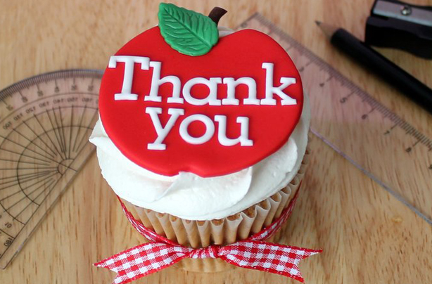 Teachers' thank you cupcakes recipe - goodtoknow
