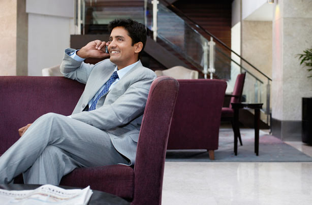 Man crossing his legs Man crossing his legs