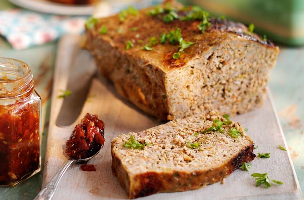 Slimming World's Ultimate family meatloaf with tomato and chilli jam