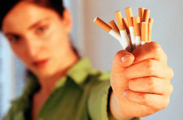 Handful of cigarettes Handful of cigarettes