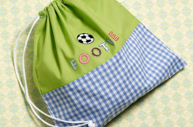 Footie bag - crafts for kids