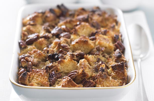 Photo: bread and butter pudding