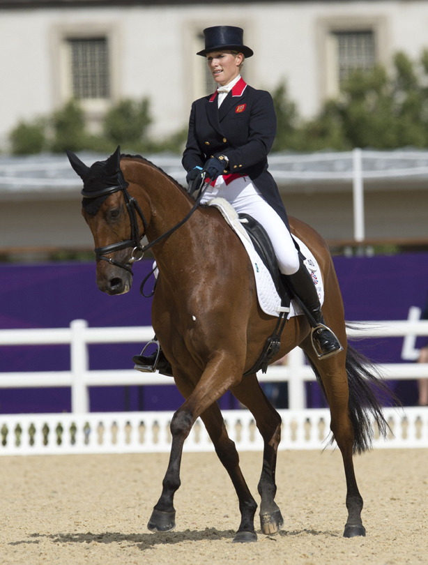 Zara Phillips' first Olympics competition Zara Phillips' first Olympics competition