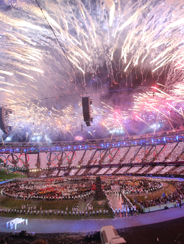 Olympics opening ceremony fireworks Olympics opening ceremony fireworks