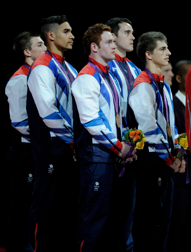 Team GB's gymnastics team win bronze! Team GB's gymnastics team win bronze!