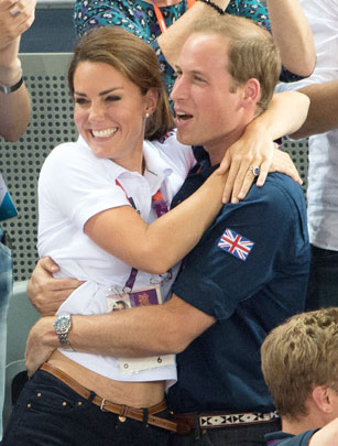 Kate and Will celebrate Kate and Will celebrate