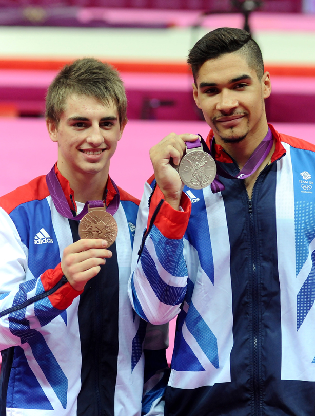 Max Whitlock and Louis Smith Max Whitlock and Louis Smith