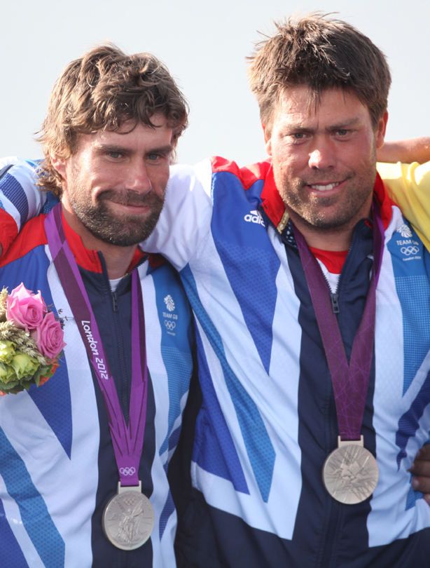 Iain Percy and Andrew Simpson lose gold to Sweden Iain Percy and Andrew Simpson lose gold to Sweden