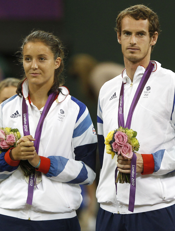 Laura Robson und Andy Murray Laura Robson und Andy Murray