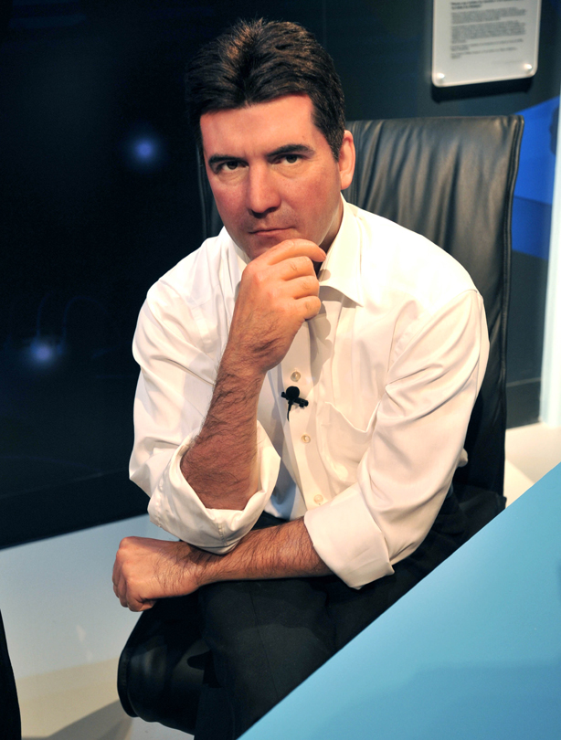 Simon Cowell waxwork Simon Cowell waxwork