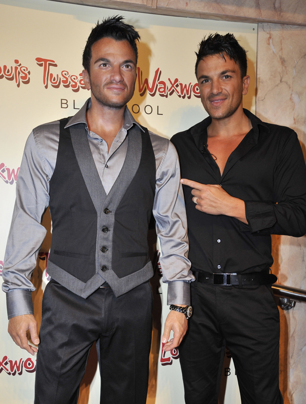 Peter Andre waxwork Peter Andre waxwork
