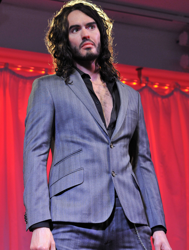 Russell Brand waxwork Russell Brand waxwork