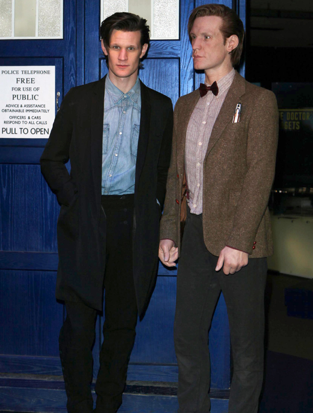 Matt Smith waxwork Matt Smith waxwork