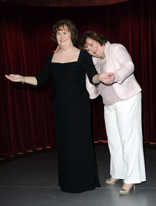 Susan Boyle waxwork Susan Boyle waxwork