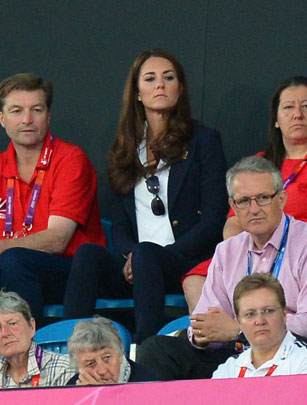 Kate's got Olympic fever Kate's got Olympic fever