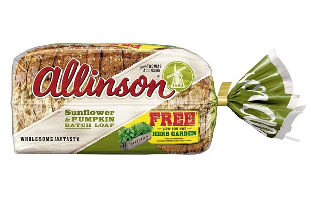 Allinson sunflower and pumpkin batch loaf Allinson sunflower and pumpkin batch loaf