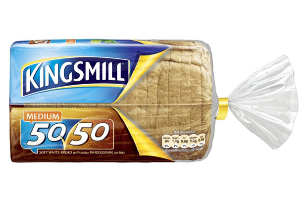 Kingsmill 50 50 medium sliced bread