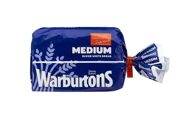 Warbutons medium white sliced bread Warbutons medium white sliced bread