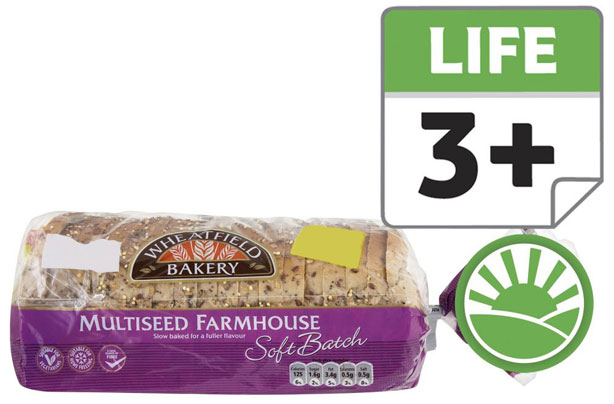 Wheatfield bakery soft multiseed bread sliced Wheatfield bakery soft multiseed bread sliced