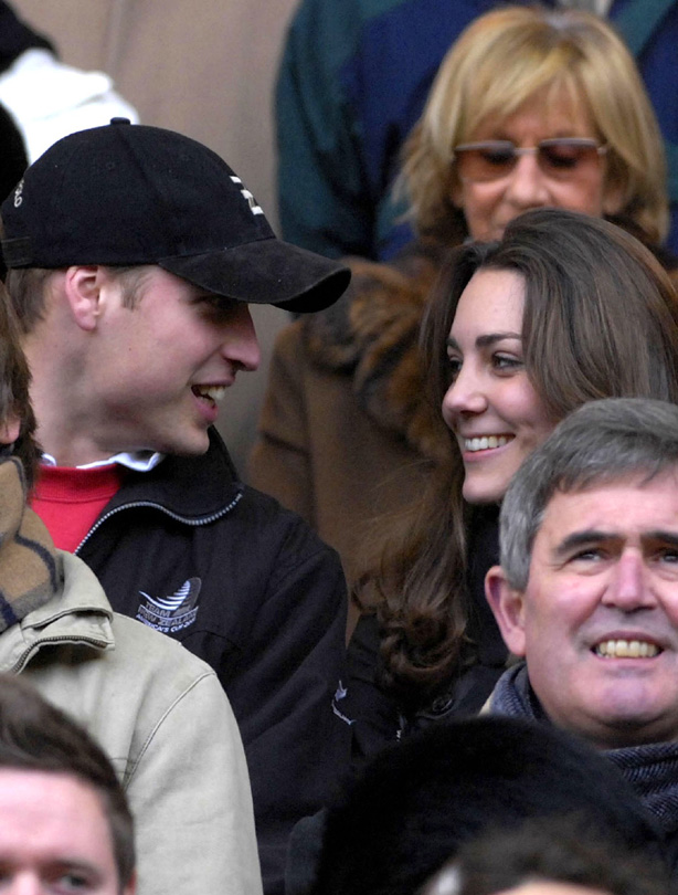 Kate and William: February 2007 Kate and William: February 2007