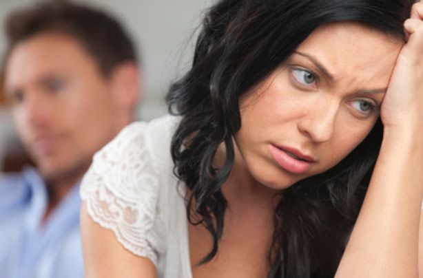 Couple having relationship problems