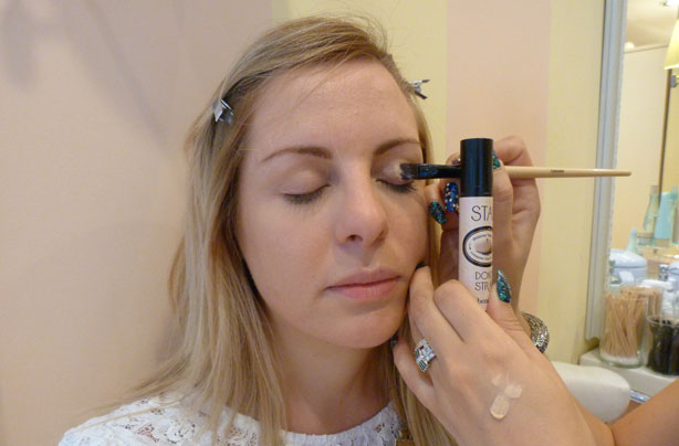 Benefit make up how to - night out eyes Benefit make up how to - night out eyes