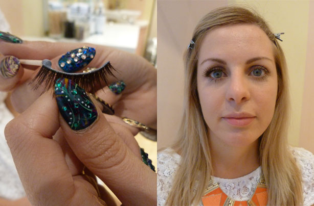 Benefit make up how to - night out lashes Benefit make up how to - night out lashes