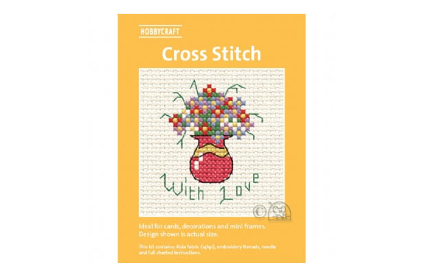 Brighten up your home for a fiver - cross stitch Brighten up your home for a fiver - cross stitch