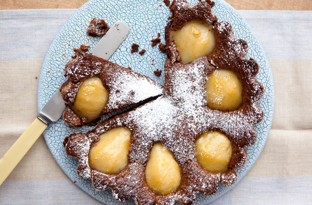 Pear and chocolate cake recipe Pear and chocolate cake recipe