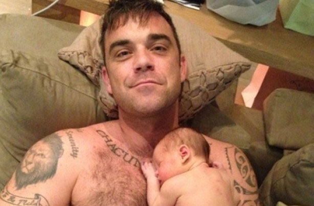 Celebrities with their kids