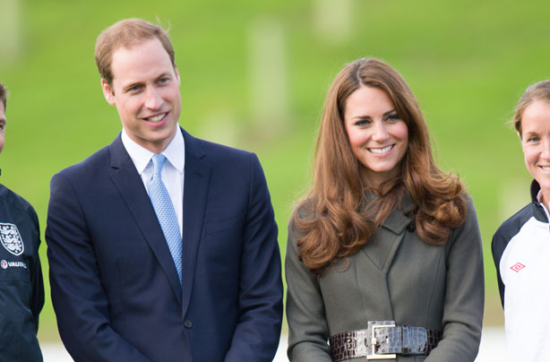 Kate and Will at FA 2012