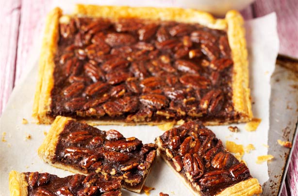 Pecan and chocolate tart Pecan and chocolate tart