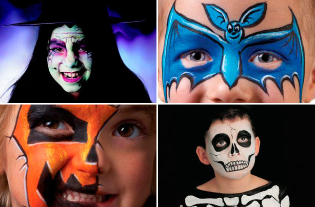 Kids Halloween Face Painting