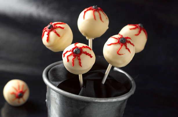 Cake Pop Eyeballs