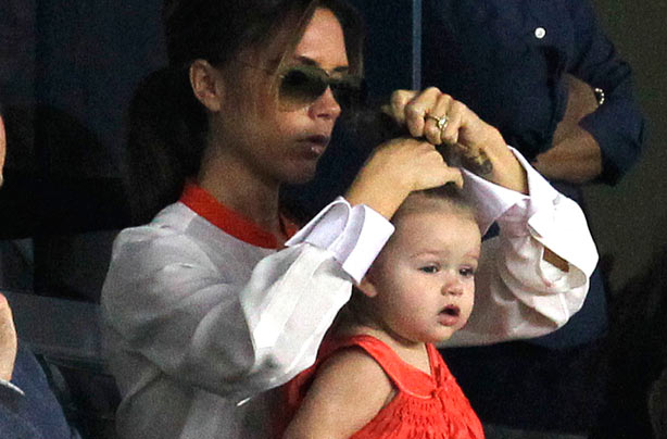 The Beckham family album