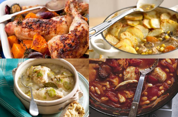 Top chicken recipes for November 2012