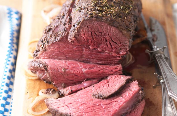 Mustard and thyme roast beef Mustard and thyme roast beef