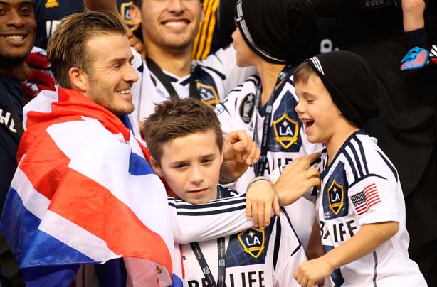 The Beckham family album