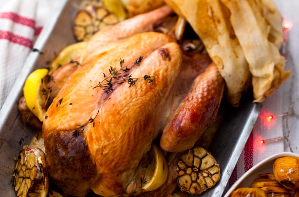This turkey has added flavour of lemon and garlic. It is very easy to cook for any occasion especially Christmas.