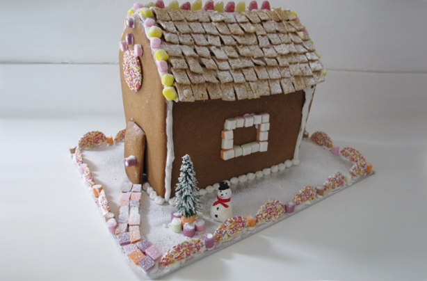 How to make a gingerbread house