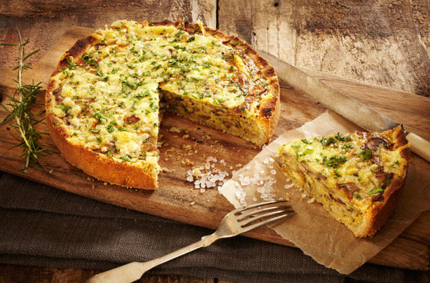 Vegetable quiche