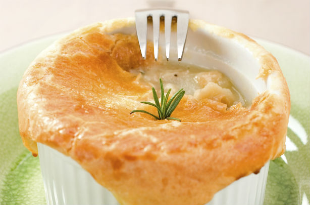Seafood pot pies