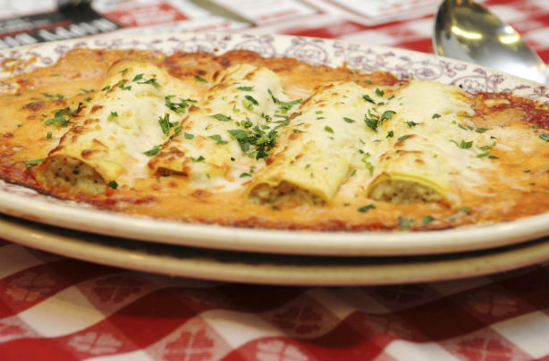Four cheese cannelloni recipe