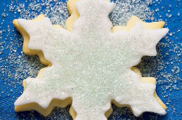 Vanilla star biscuits