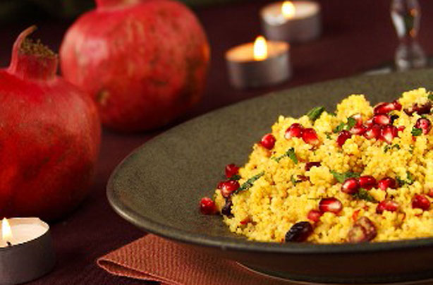 Couscous and pomegranate salad Couscous and pomegranate salad