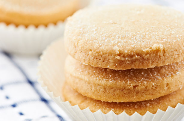 Lavender shortbread