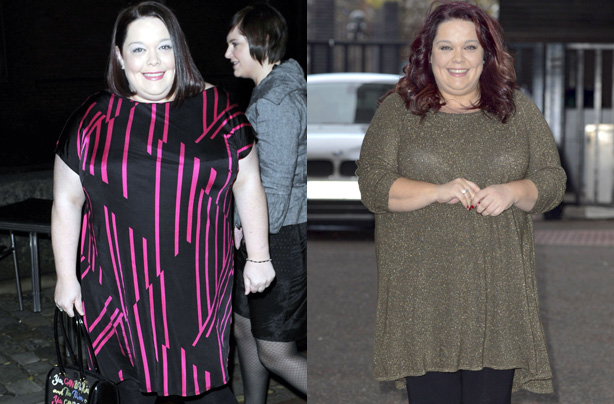 lisa riley weight loss before and after photo